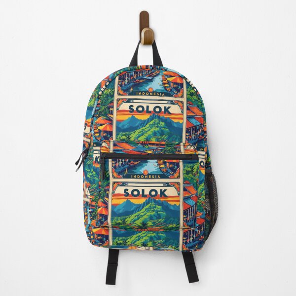 Item preview, Solok Indonesia Vintage Travel Tourism designed and sold by TravelersGems.
