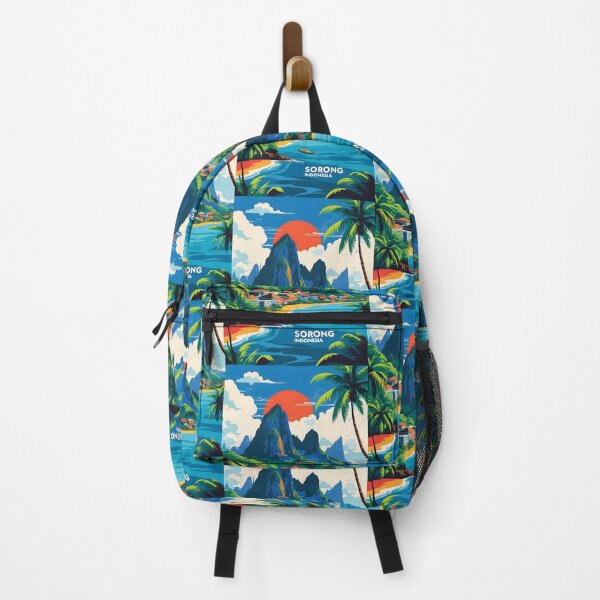 Item preview, Sorong Indonesia Vintage Travel Tourism designed and sold by TravelersGems.