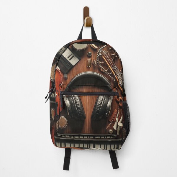 Item preview, Musical instrument collage print designed and sold by dcrc.