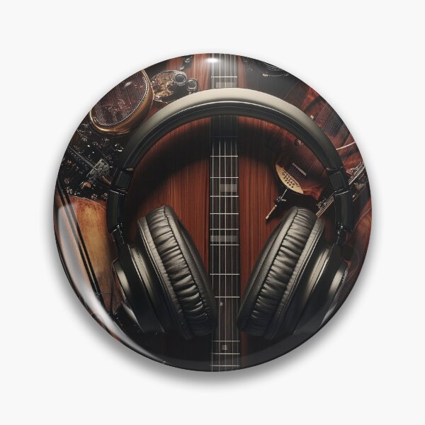 Item preview, Musical instrument collage print designed and sold by dcrc.