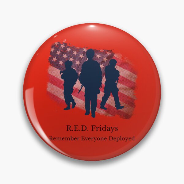 Item preview, RED Fridays Remember Everyone Deployed designed and sold by CrowCottage51.