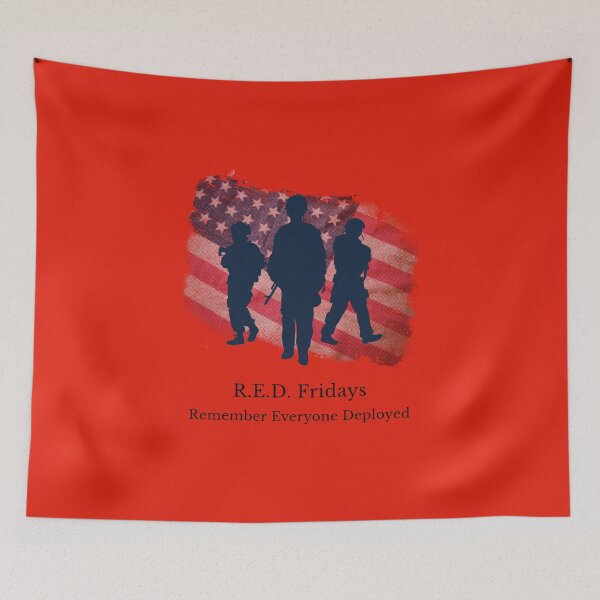 Item preview, RED Fridays Remember Everyone Deployed designed and sold by CrowCottage51.