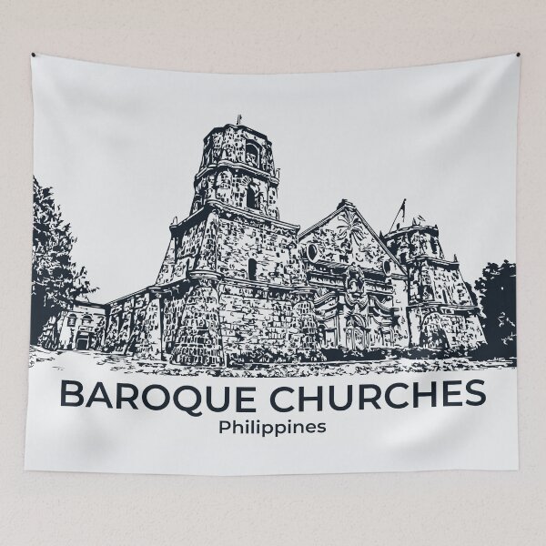 Item preview, Baroque Churches - Philippines designed and sold by Lakeric Cityscapes.