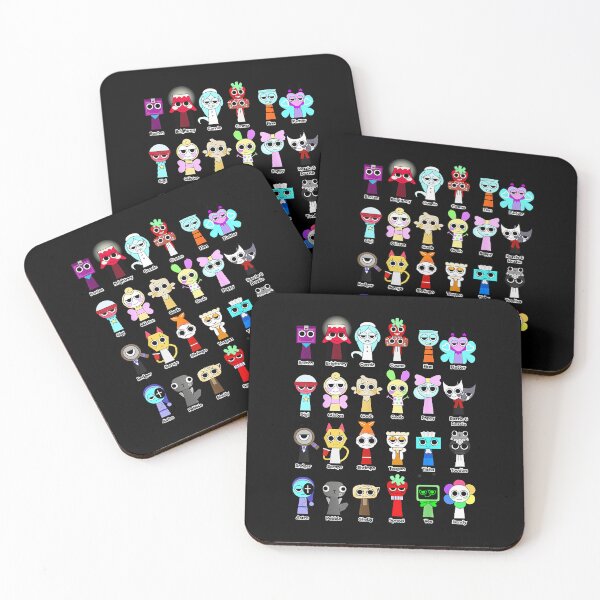Item preview, All Sprunki Phase 2 Horror Evil Scary Sprunki Boys Girls  designed and sold by TreArtiveMinde.
