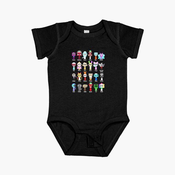 Vista previa del artículo con la obra «Todos los Sprunki Fase 2 Horror Malvado Aterrador Sprunki Niños Niñas», diseñado y vendido por TreArtiveMinde.