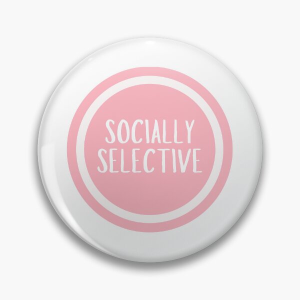 Item preview, Socially Selective  designed and sold by CharmStudio.