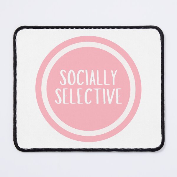 Item preview, Socially Selective designed and sold by CharmStudio.