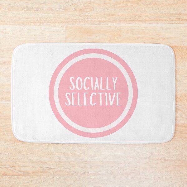 Item preview, Socially Selective  designed and sold by CharmStudio.