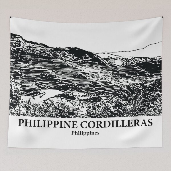 Aperçu de l'œuvre Cordillères des Philippines - Philippines créée et vendue par Lakeric Cityscapes.