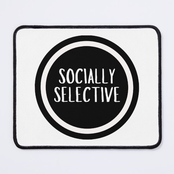Item preview, Socially Selective designed and sold by CharmStudio.