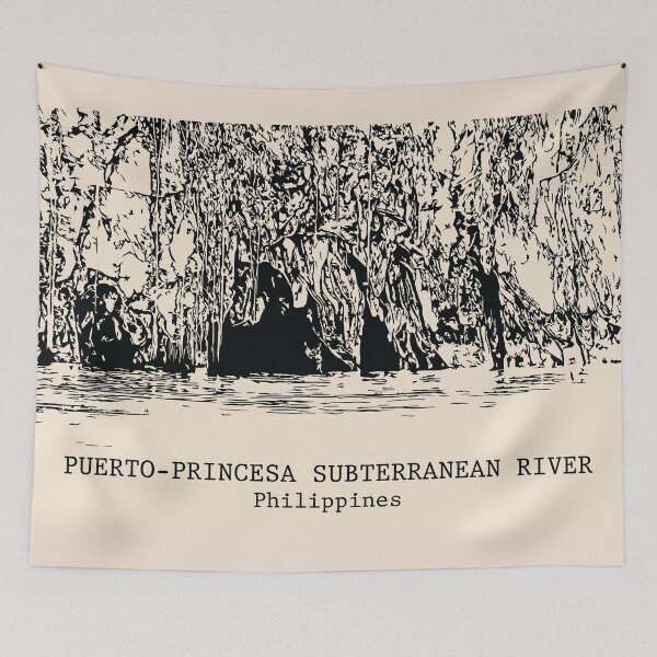 Item preview, Río subterráneo de Puerto Princesa - Filipinas designed and sold by Lakeric Cityscapes.