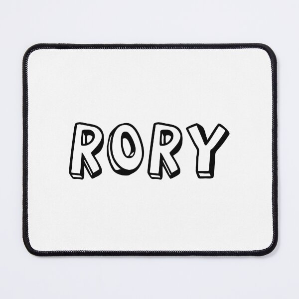 Item preview, typography "Rory" english name tag sticker designed and sold by tonylau81.