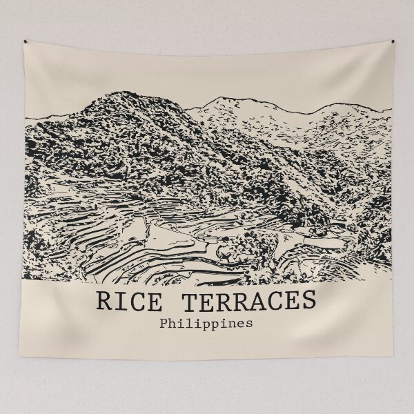 Item preview, Rice Terraces - Philippines designed and sold by Lakeric Cityscapes.