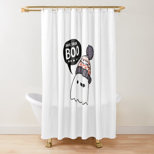 Item preview, Cheery Ghost Festive Message designed and sold by ArtByPaulem.
