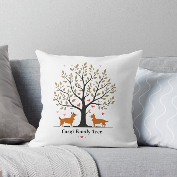 Item preview, Corgi Family Tree – Generational Love & Playful Canine Heritage designed and sold by zoughlal.
