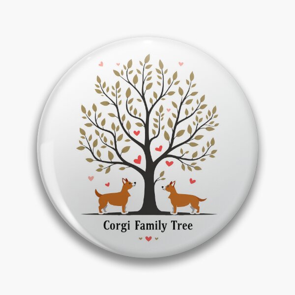 Item preview, Corgi Family Tree – Generational Love & Playful Canine Heritage designed and sold by zoughlal.