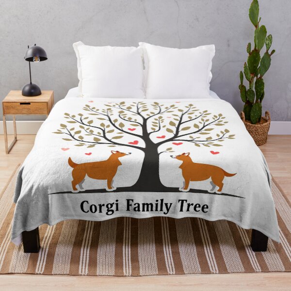 Item preview, Corgi Family Tree – Generational Love & Playful Canine Heritage designed and sold by zoughlal.