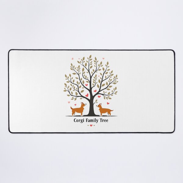 Item preview, Corgi Family Tree – Generational Love & Playful Canine Heritage designed and sold by zoughlal.