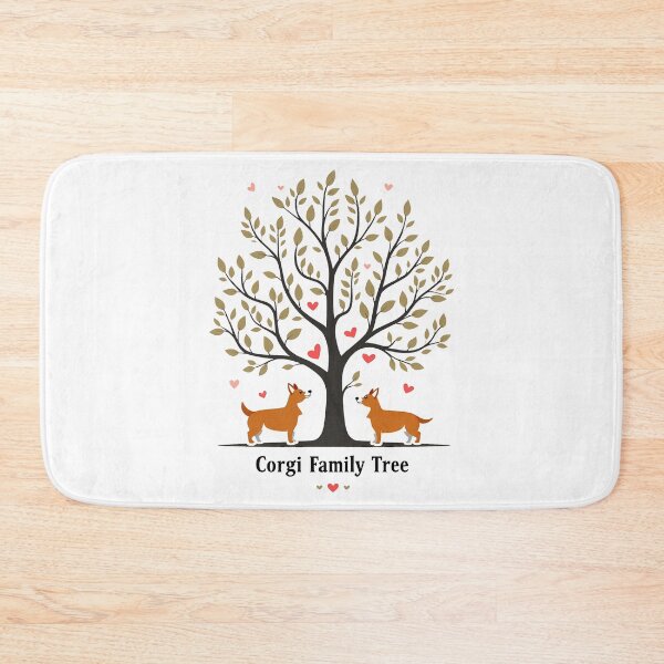 Item preview, Corgi Family Tree – Generational Love & Playful Canine Heritage designed and sold by zoughlal.