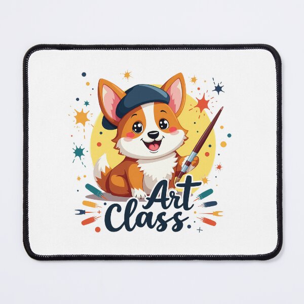 Item preview, Corgi Art Class – Creative Expression & Joyful Learning designed and sold by zoughlal.