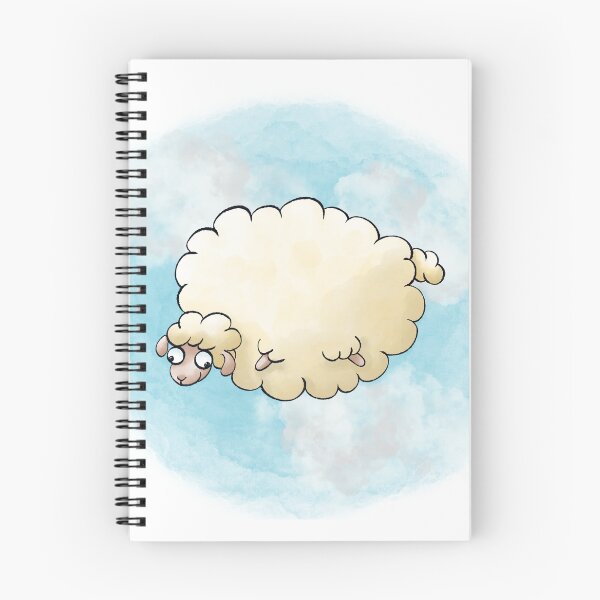 Item preview, Ovejas de la nube de la granja imposible designed and sold by SharnDesignsArt.
