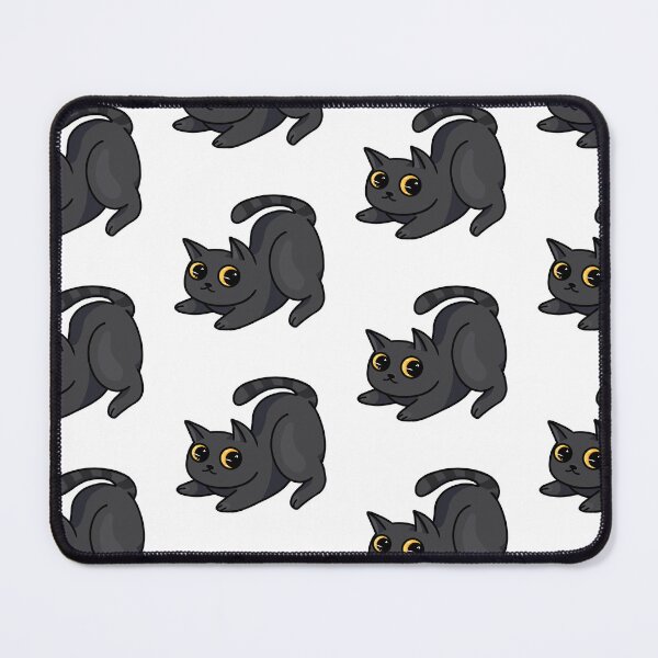 Item preview, Black Cat Stretch designed and sold by PortPortmanArt.