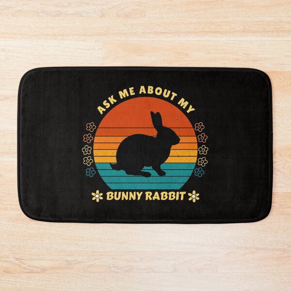 Item preview, Ask Me About My Bunny Rabbit, Cute Bunny in a Sunset designed and sold by JRice66.