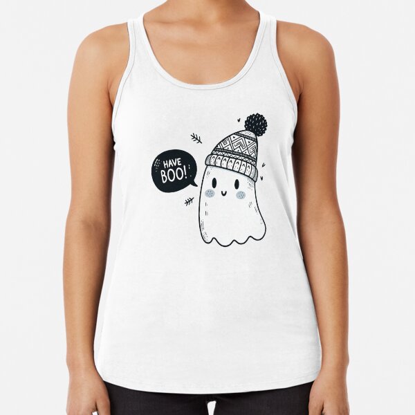 Item preview, Cheery Ghost with Knitted Cap designed and sold by ArtByPaulem.