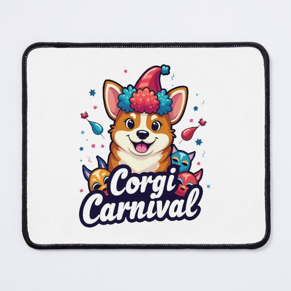 Item preview, Corgi Carnival – Festive Extravagance & Playful Mischief designed and sold by zoughlal.