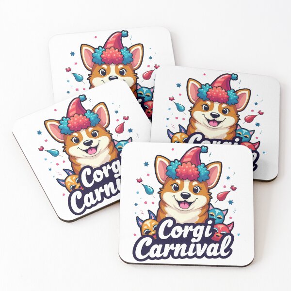 Item preview, Corgi Carnival – Festive Extravagance & Playful Mischief designed and sold by zoughlal.