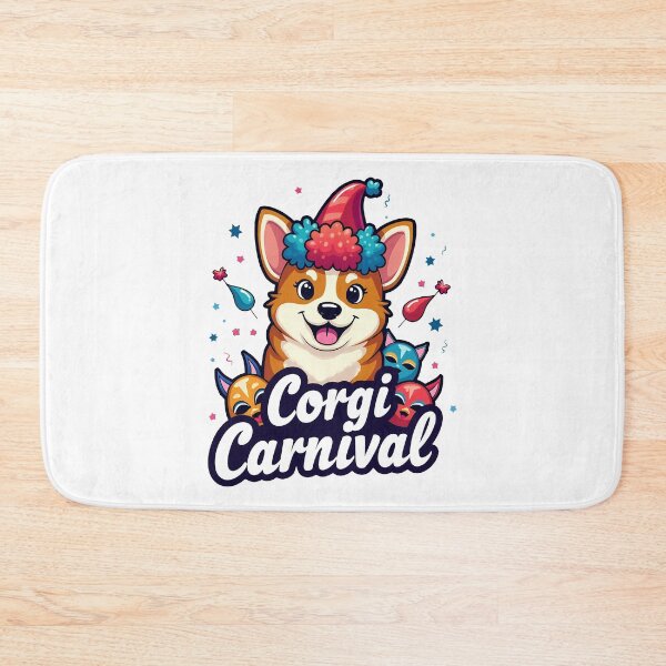 Item preview, Corgi Carnival – Festive Extravagance & Playful Mischief designed and sold by zoughlal.