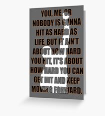 The Italian Stallion Greeting Card