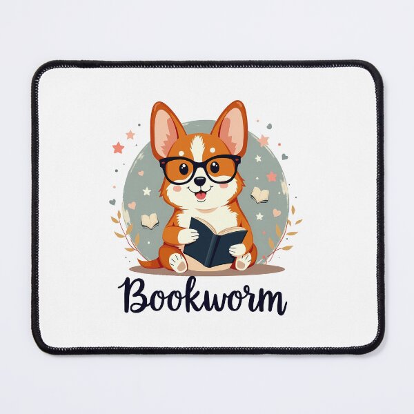 Item preview, Corgi Bookworm – Intellectual Charm & Cozy Reading Joy designed and sold by zoughlal.