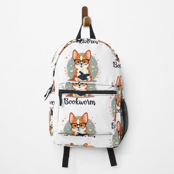 Item preview, Corgi Bookworm – Intellectual Charm & Cozy Reading Joy designed and sold by zoughlal.