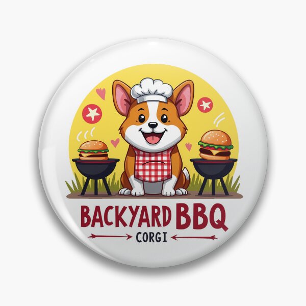 Item preview, Corgi Backyard BBQ – Family Outdoor Fun & Delicious Celebration designed and sold by zoughlal.