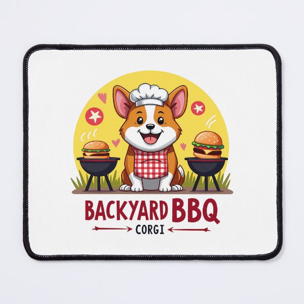Item preview, Corgi Backyard BBQ – Family Outdoor Fun & Delicious Celebration designed and sold by zoughlal.