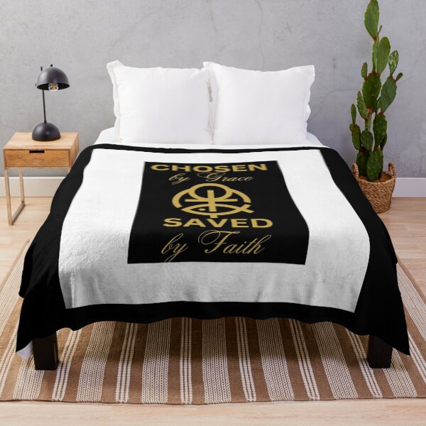 Item preview, CHOSEN - Gold-On-Black-On-White designed and sold by So Saintly.