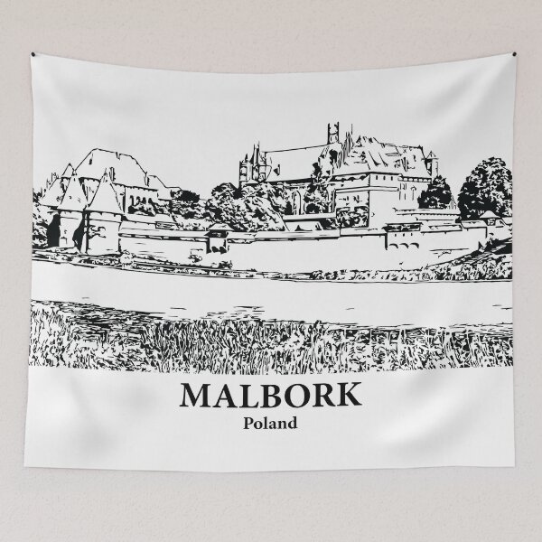Item preview, Malbork - Poland designed and sold by Lakeric Cityscapes.