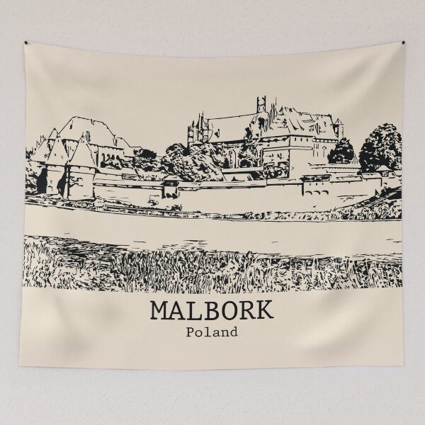 Item preview, Malbork - Poland designed and sold by Lakeric Cityscapes.