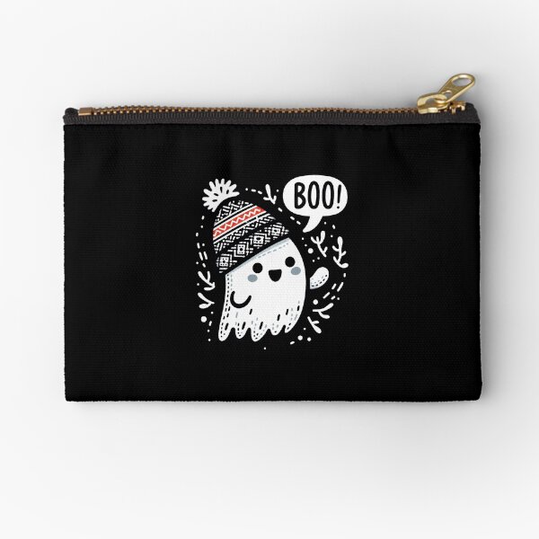 Item preview, Chilly Ghost Bringing Winter Cheers designed and sold by ArtByPaulem.