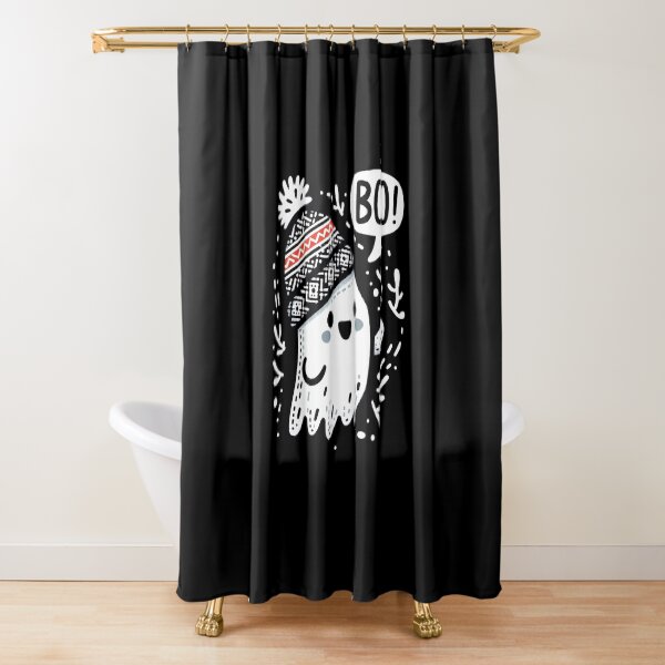 Item preview, Chilly Ghost Bringing Winter Cheers designed and sold by ArtByPaulem.