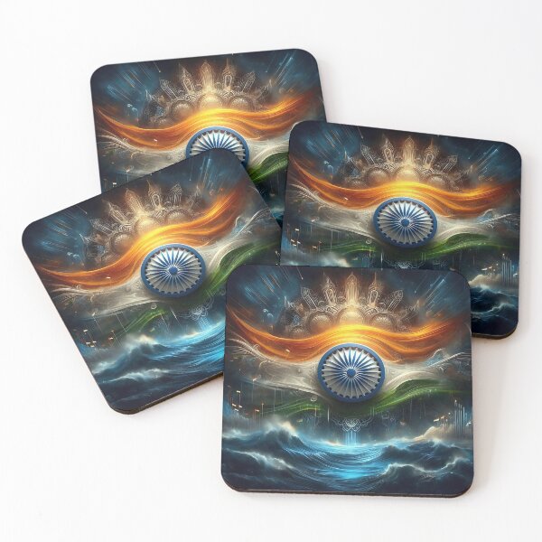 Item preview, Indian Flag  designed and sold by Intriguing Designs.