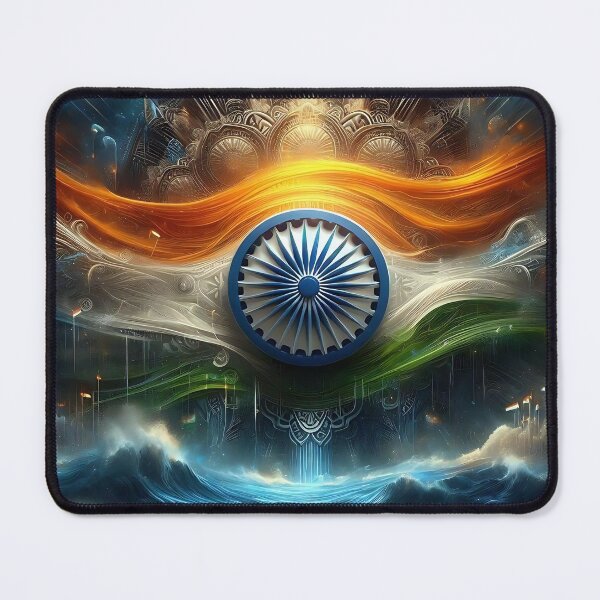 Item preview, Indian Flag designed and sold by Intriguing Designs.