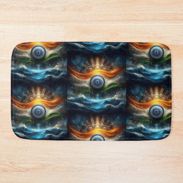 Item preview, Indian Flag  designed and sold by Intriguing Designs.