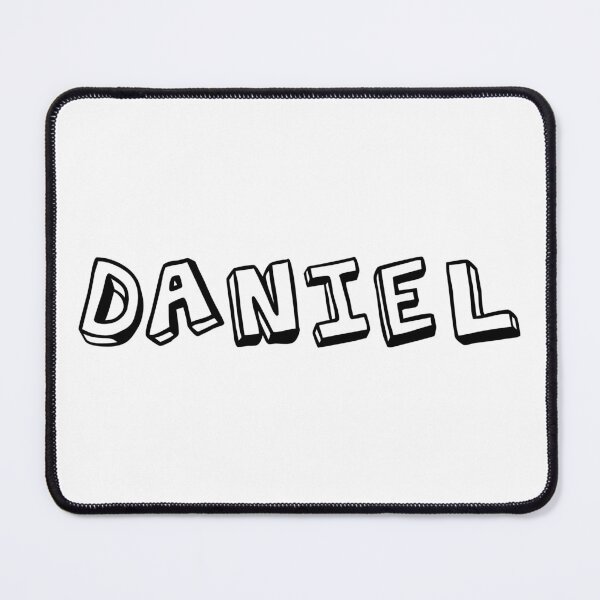 Item preview, typography "Daniel" english name tag sticker designed and sold by tonylau81.