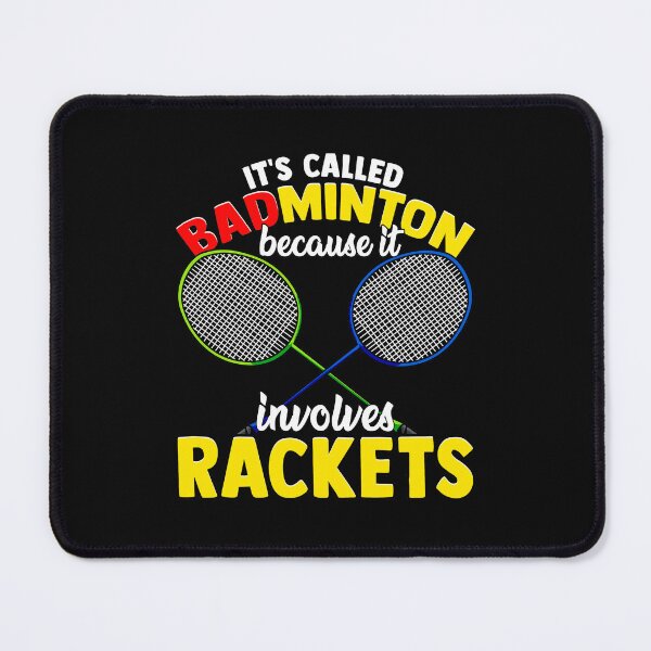 Item preview, Funny It's Called Badminton Because It Involves Rackets designed and sold by allistermariam.