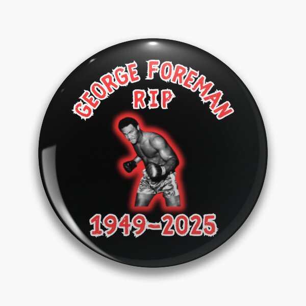 Item preview, George Foreman RIP designed and sold by WoodburyLake.