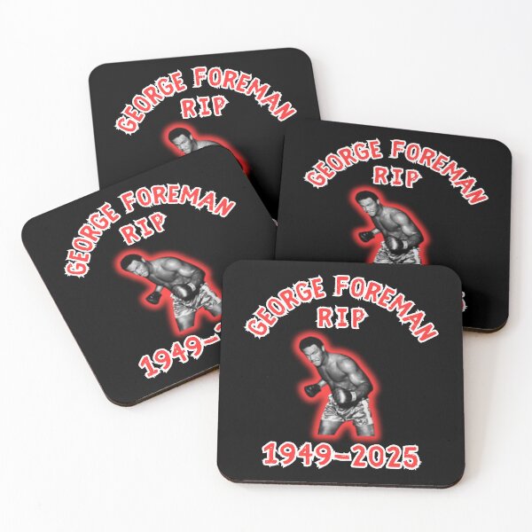 Item preview, George Foreman RIP designed and sold by WoodburyLake.