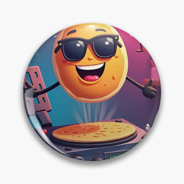 Artikelvorschau, DJ Spatula Flipping Beats – Funky Pancake Party entworfen und verkauft von Srahul.