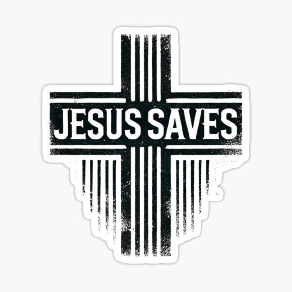 Item preview, Jesus saves designed and sold by TGS.